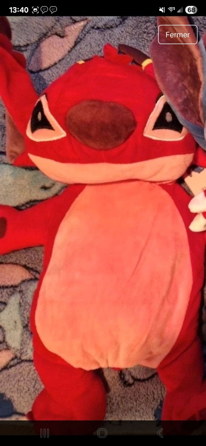 Bouillotte leroy de Stitch