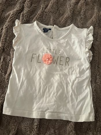 TEE shirt 12m Kiabi fleur