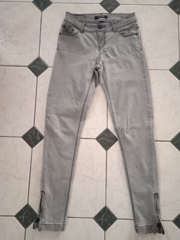 Jeans slim femme gris Bonobo - 36