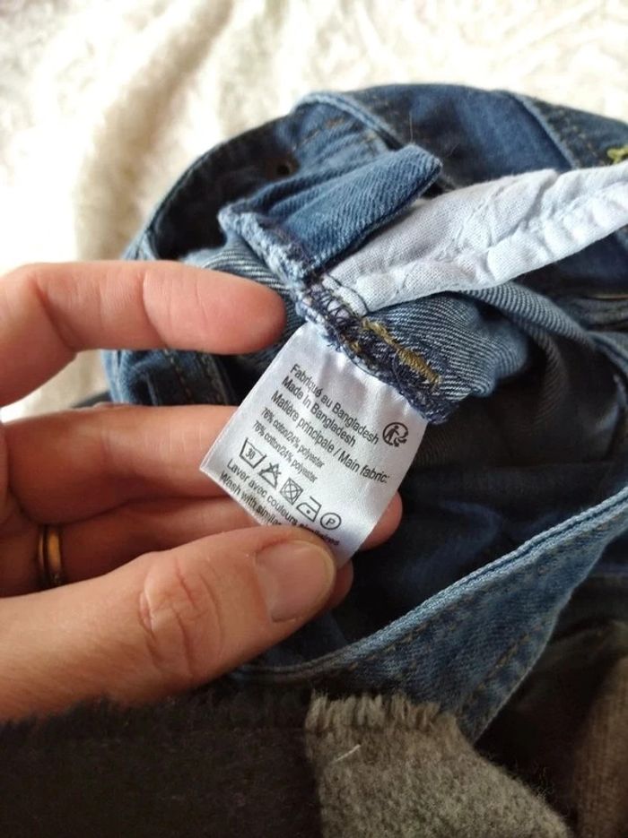 Salopette jeans Garçon 6 mois Gémo - photo numéro 13