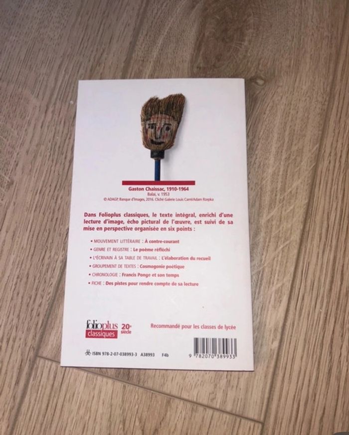 Livre « Le parti pris des choses » - photo numéro 2