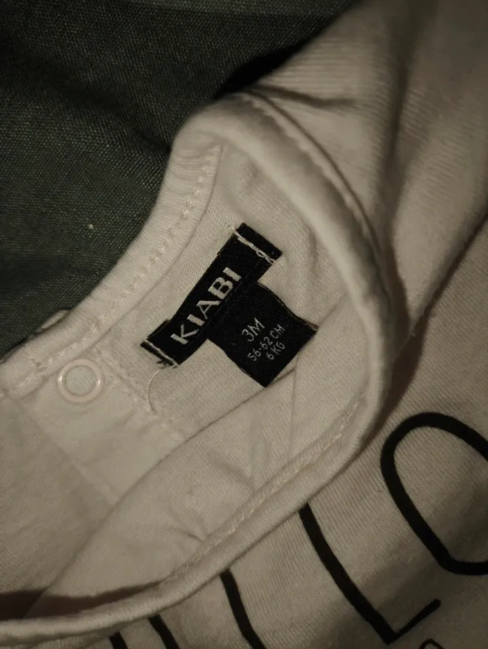 T-shirt Kiabi 3mois - photo numéro 2