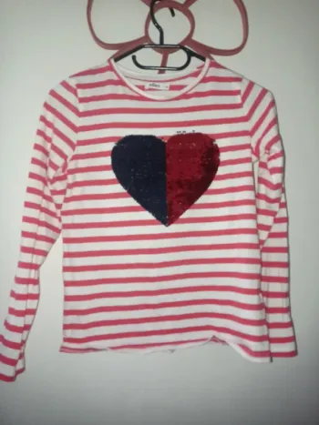 T-shirt manche longue fille