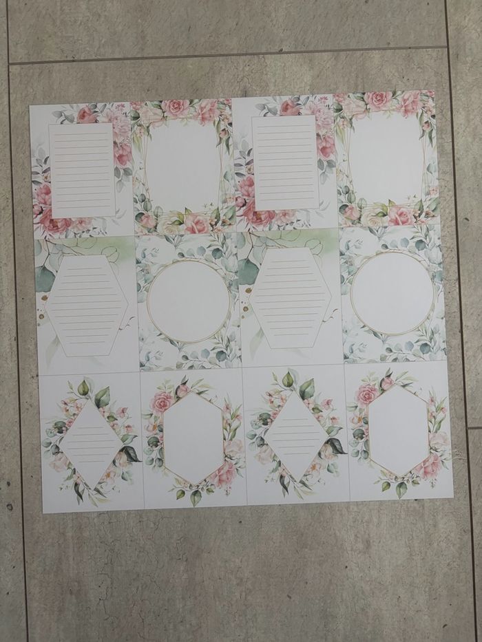 Lot de feuilles pour scrapbooking lot 4 - photo numéro 10