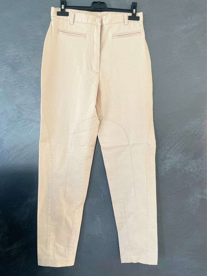 Pantalon beige cyrillus - photo numéro 7
