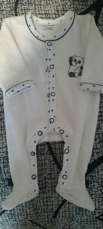 Pyjamas velours bébé naissance