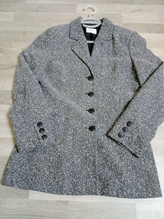 Veste pimkie taille 36 38 très bon état moucheté - photo numéro 2