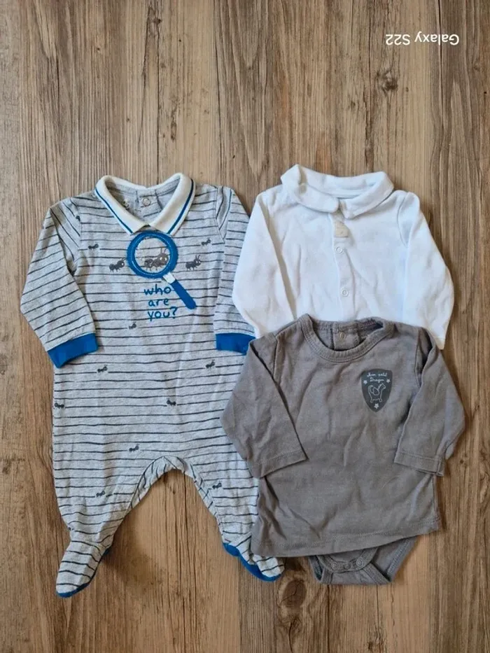 Lot vêtements 1 mois