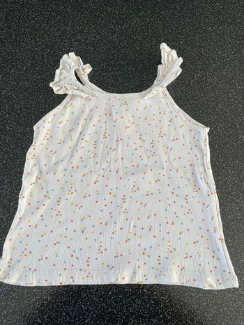 Kiabi - débardeur court à pois fille 8 ans
