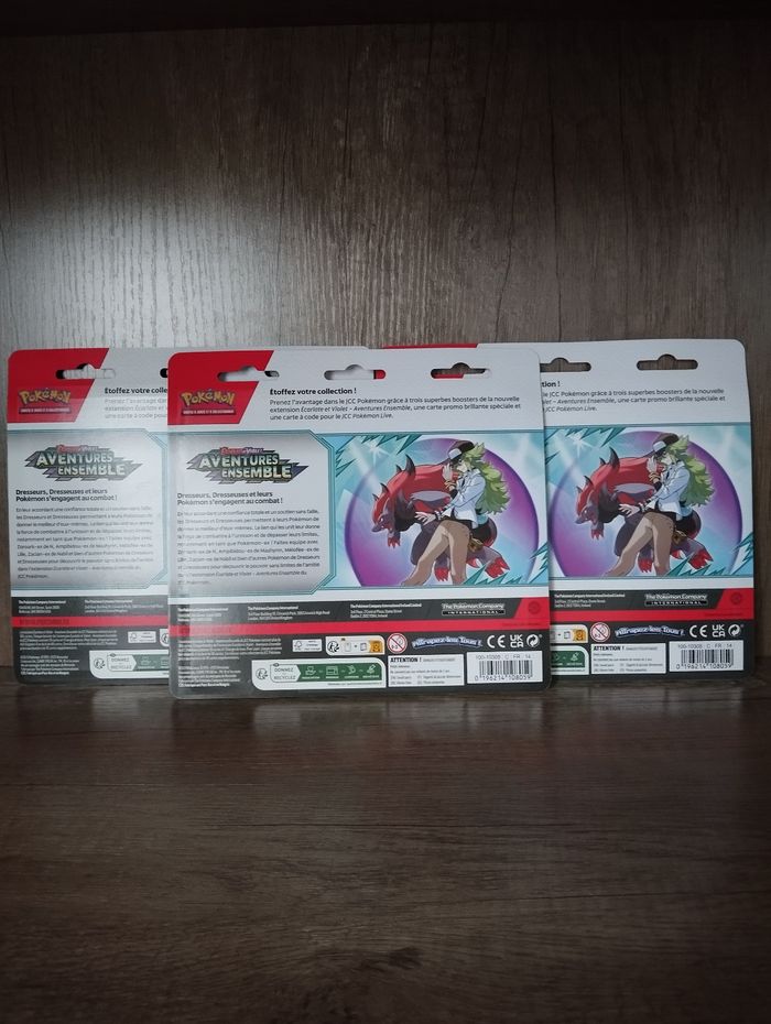 Pokémon tripack aventures ensemble - photo numéro 2
