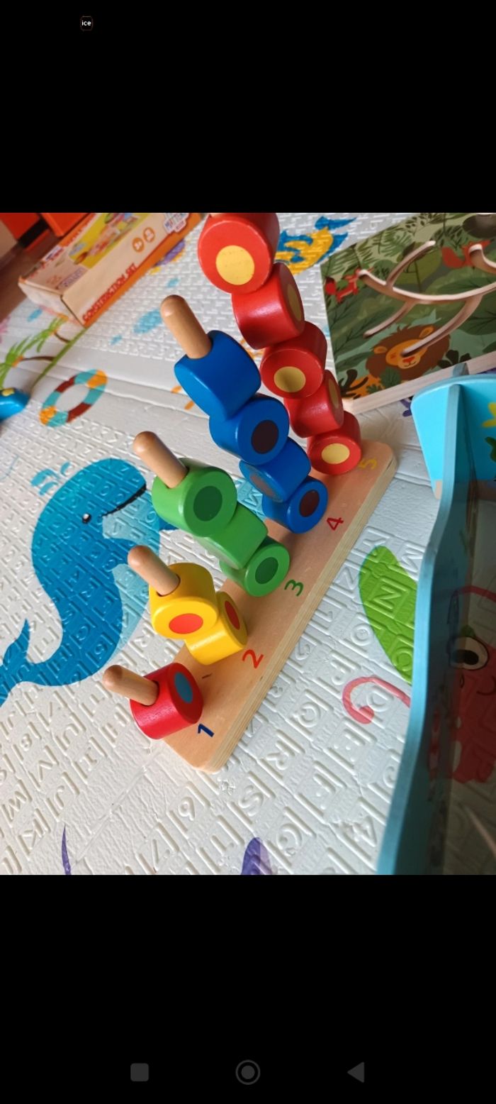 Lot de jeux en bois - photo numéro 5