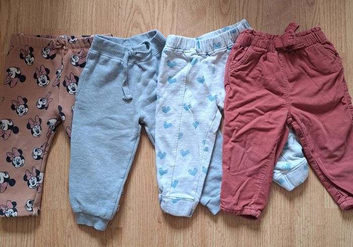 Lot 4 pantalons fille 18 mois - photo numéro 2