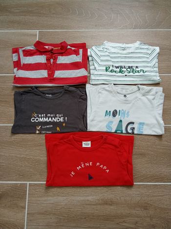 Lot de 5 tee-shirts 