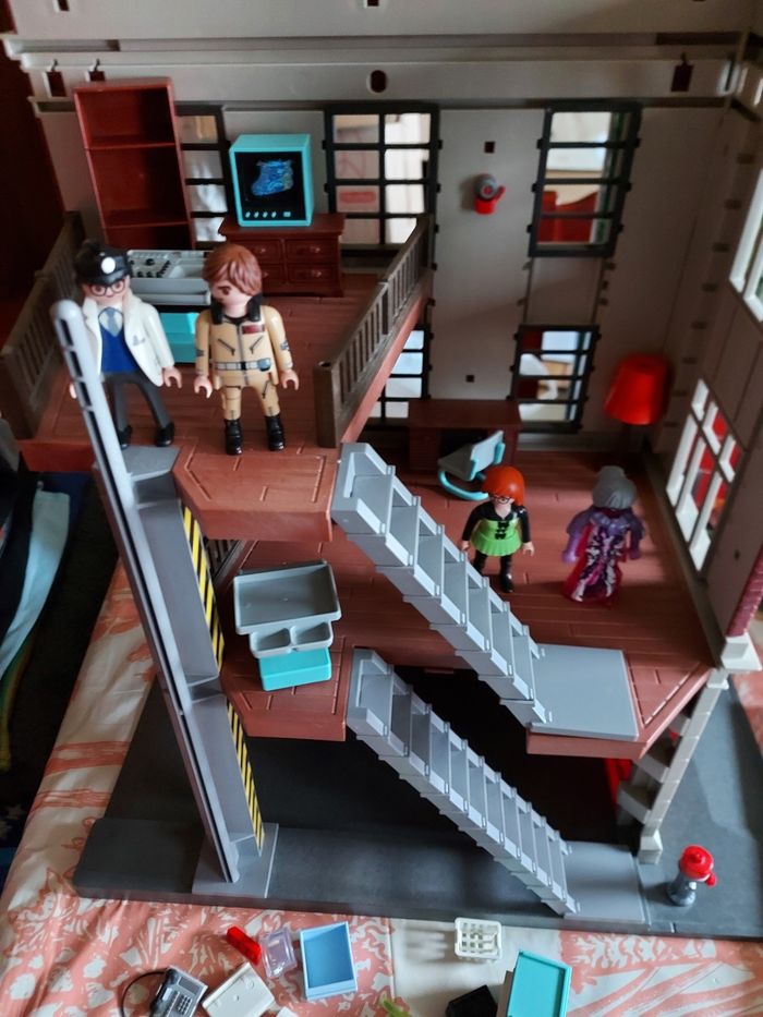 Maison gostbuster playmobil - photo numéro 2