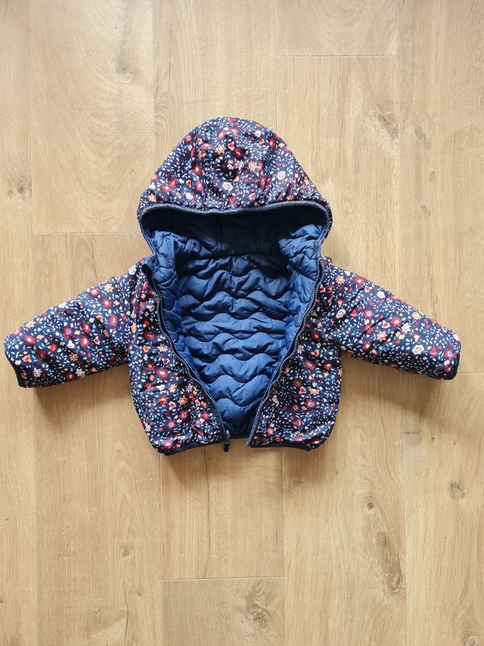 Manteau/ doudoune légère /veste hiver, bébé fille, Orchestra, taille 12mois. - photo numéro 2