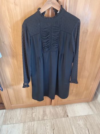 Robe noire zara