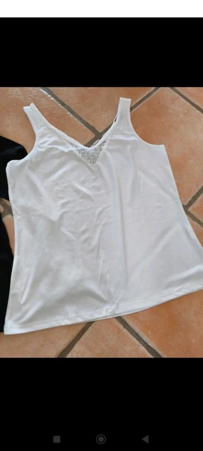 Chemise femme et top blanc - photo numéro 2
