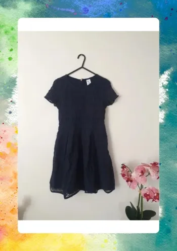 Robe effet dentelles 146/152 cm