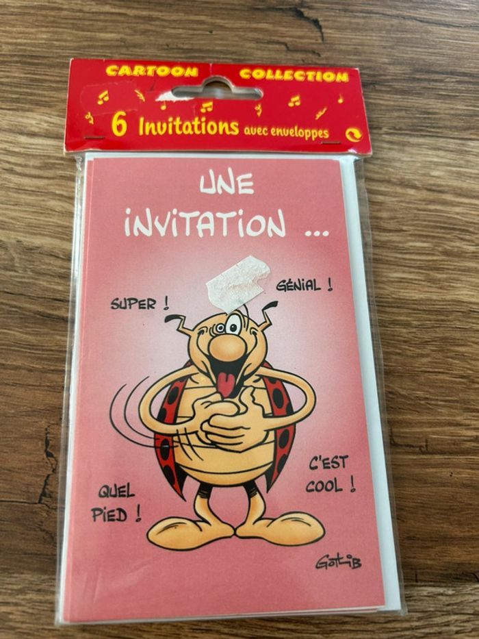Carte invitation