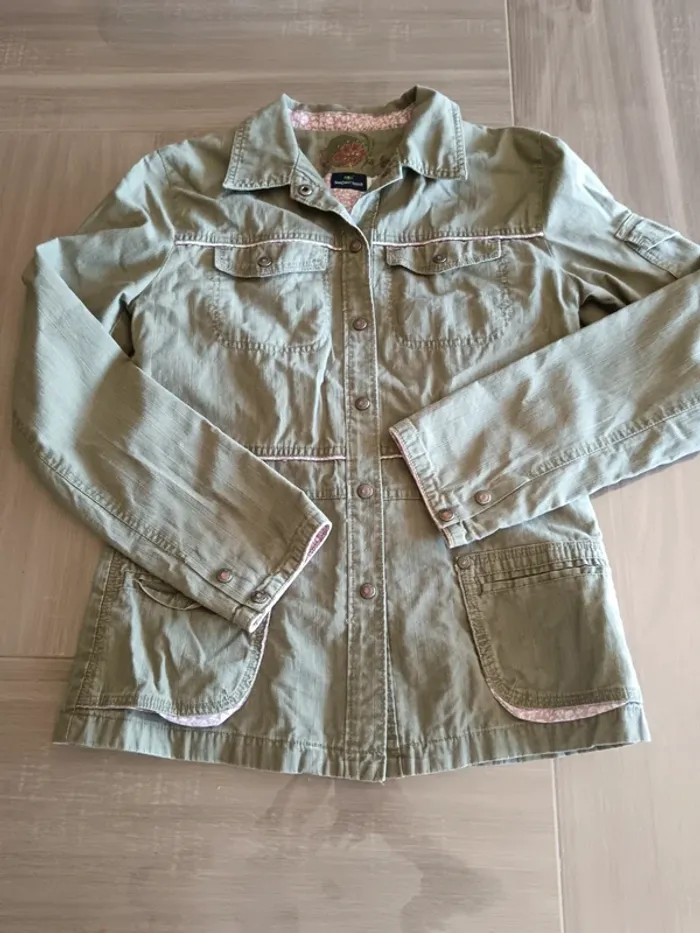Veste mi saison coupe vent taille 14 ans