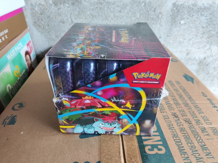 Display Pokemon Mini tins scellée Méga Évolution Me01 - photo numéro 3