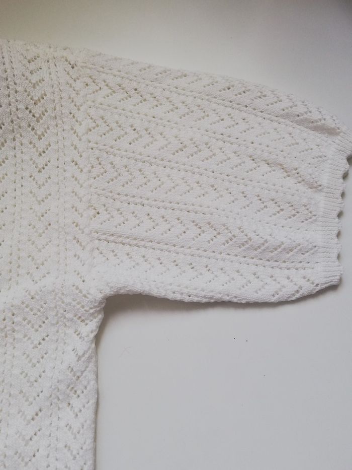 Gilet femme court, écru, Naf-Naf, taille M, NEUF - photo numéro 7