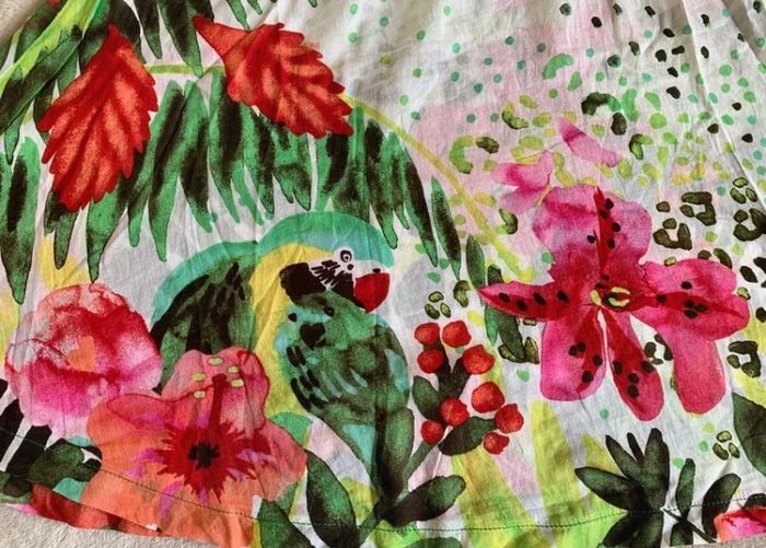 Robe d’été Catimini 6 ans Blanche et Multicolore - photo numéro 6