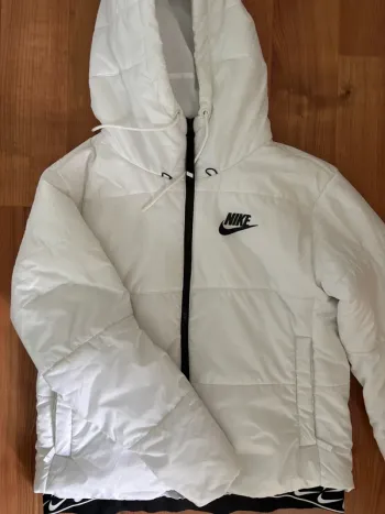Manteau blanc Nike femme