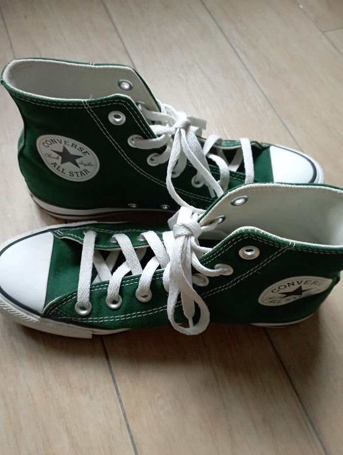 Converse vert foncé 38 - photo numéro 2