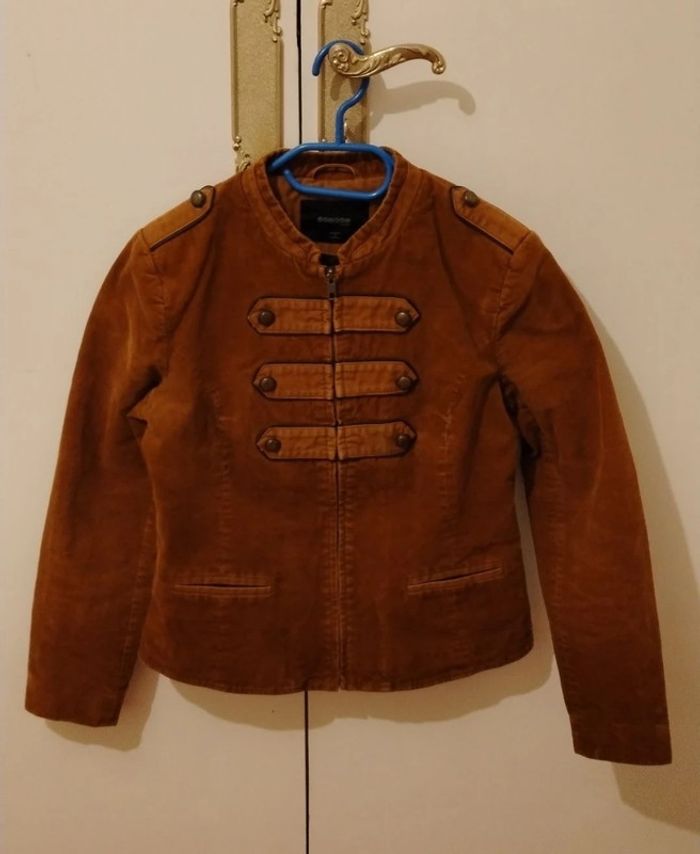 Veste officier velours