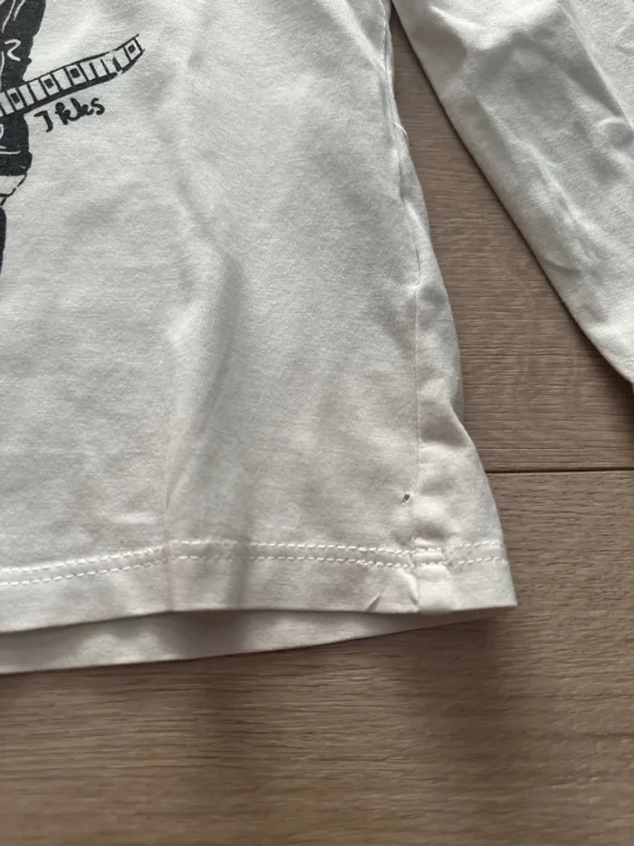 Teeshirt manches longues IKKS 4 ans - photo numéro 3