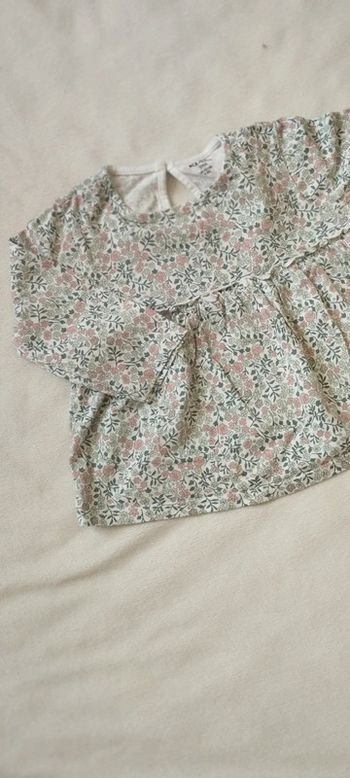Tee shirt fleuri 9 MOIS