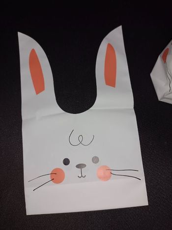 Lot de 5 petits sacs lapin
