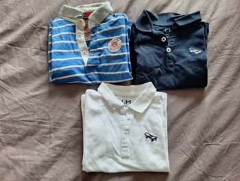 Lot de 3 polos 4 ans