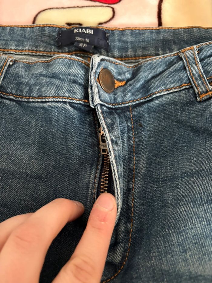 Jeans slim bleu - photo numéro 3
