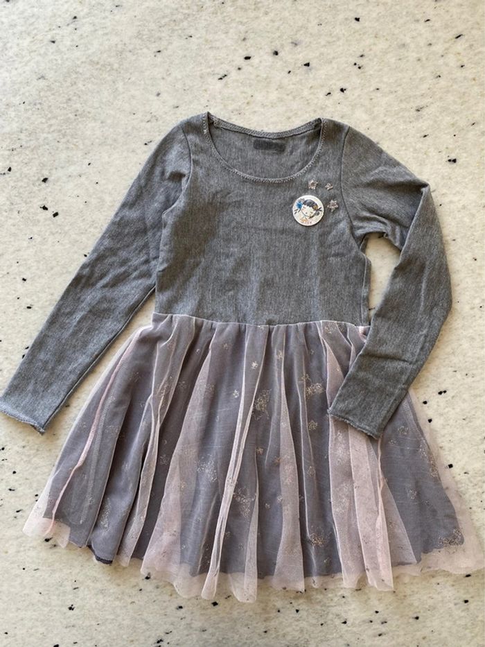Robe à volants grise La Cie 6ans