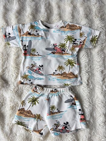 Ensemble Mickey mouse palmiers