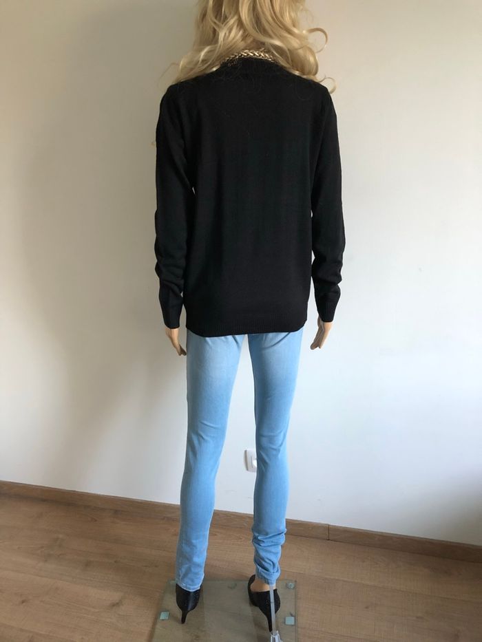 Pull noir neuf à manches longues Women Only taille 2 - photo numéro 6