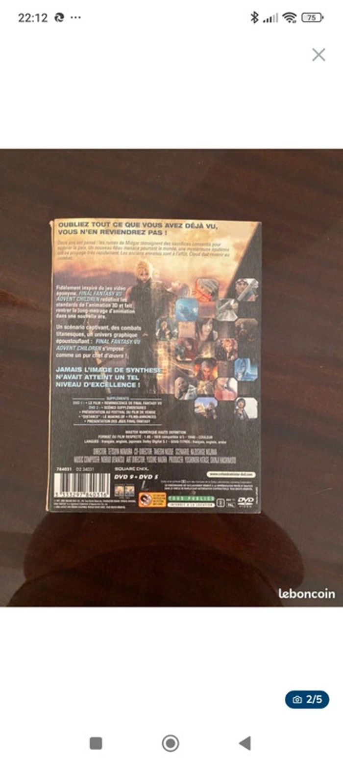 Double CD Final Fantasy 7 collection limitée - photo numéro 2