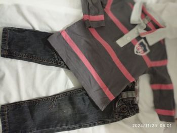 jean et polo taille 2 ans réf R46 P10