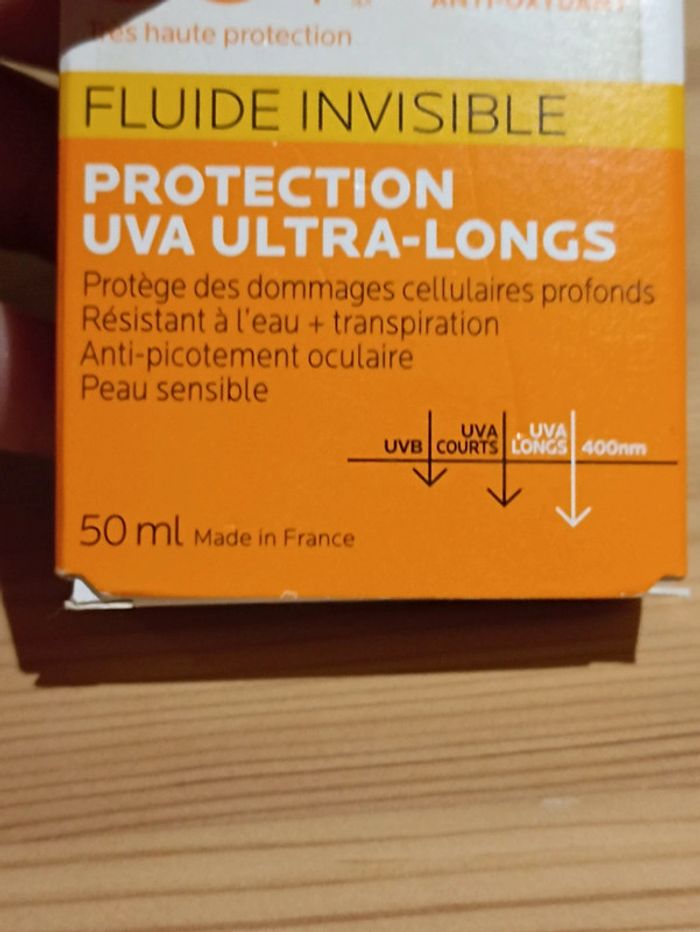 Anthelios uvmune 400 50+ fluide invisible la roche Posay 50ml - photo numéro 4