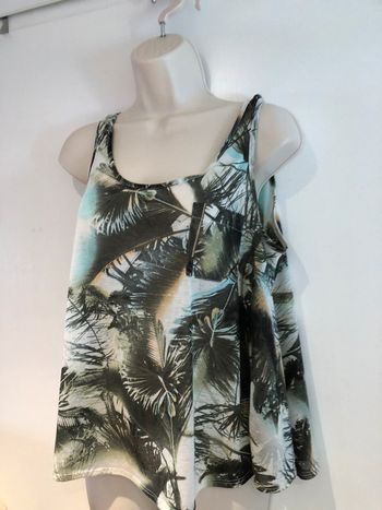Top H&M motif de verdure