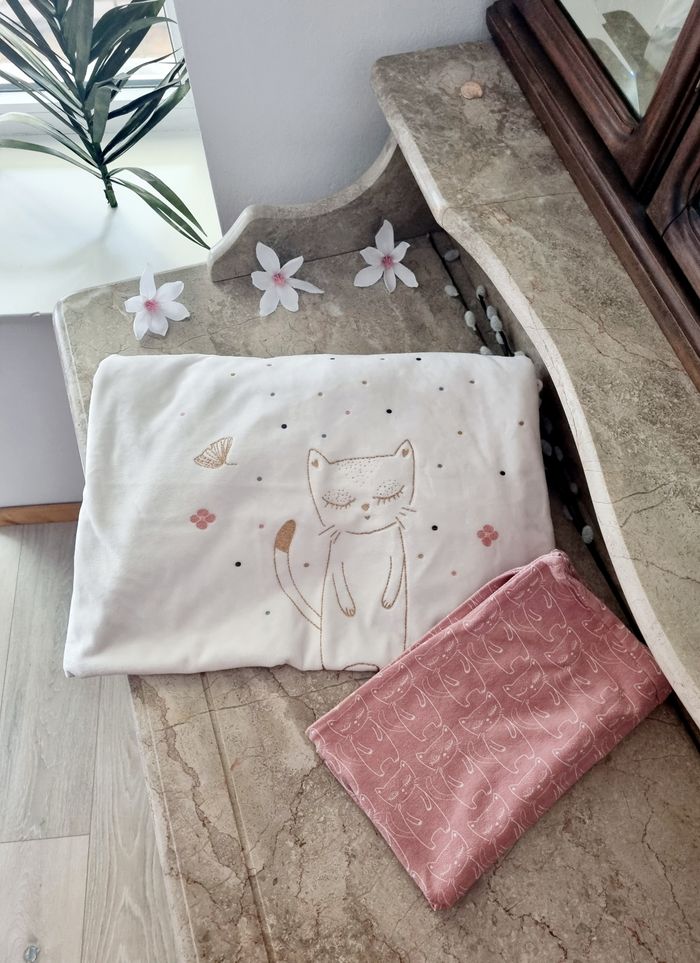 Housse couette + coussin 100x140cm