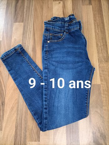 Pantalon jean skinny 9-10 ans denim co.