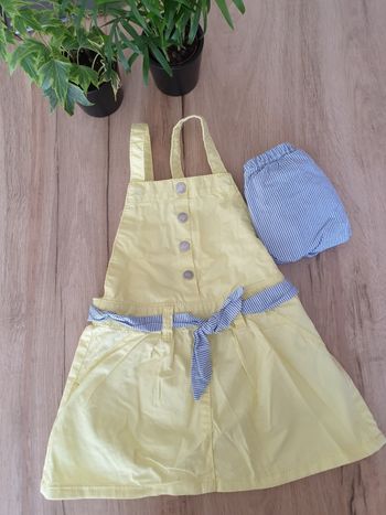 Robe +bloomer 18mois
