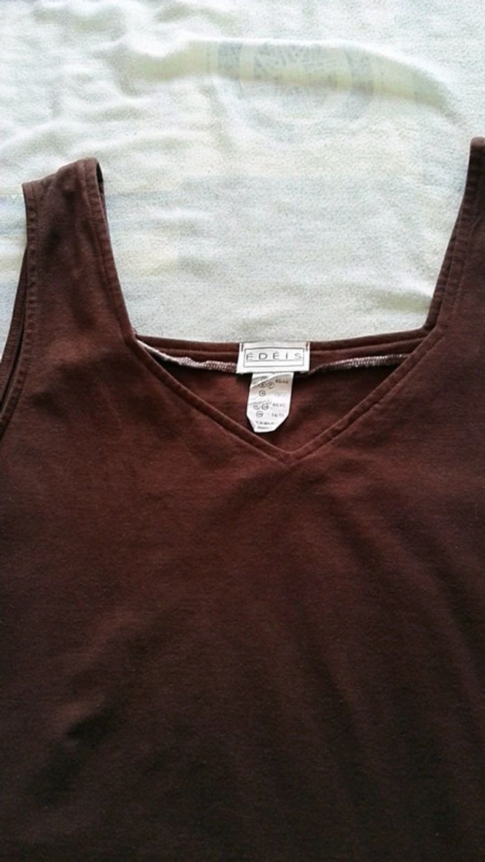Débardeur marron - photo numéro 2