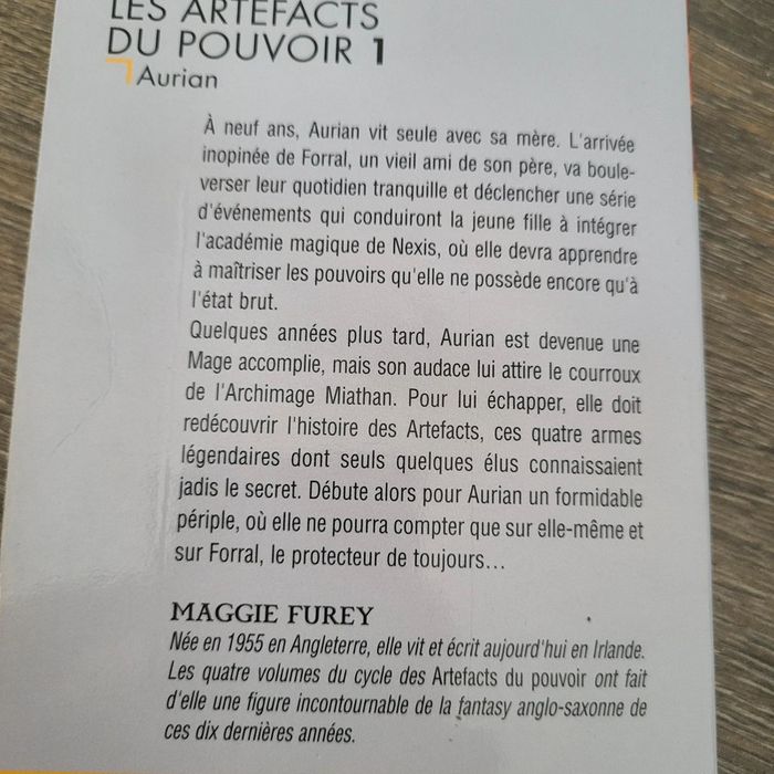 Les artefacts du pouvoir Tomes 1 et 2 - Maggie Furey - photo numéro 3
