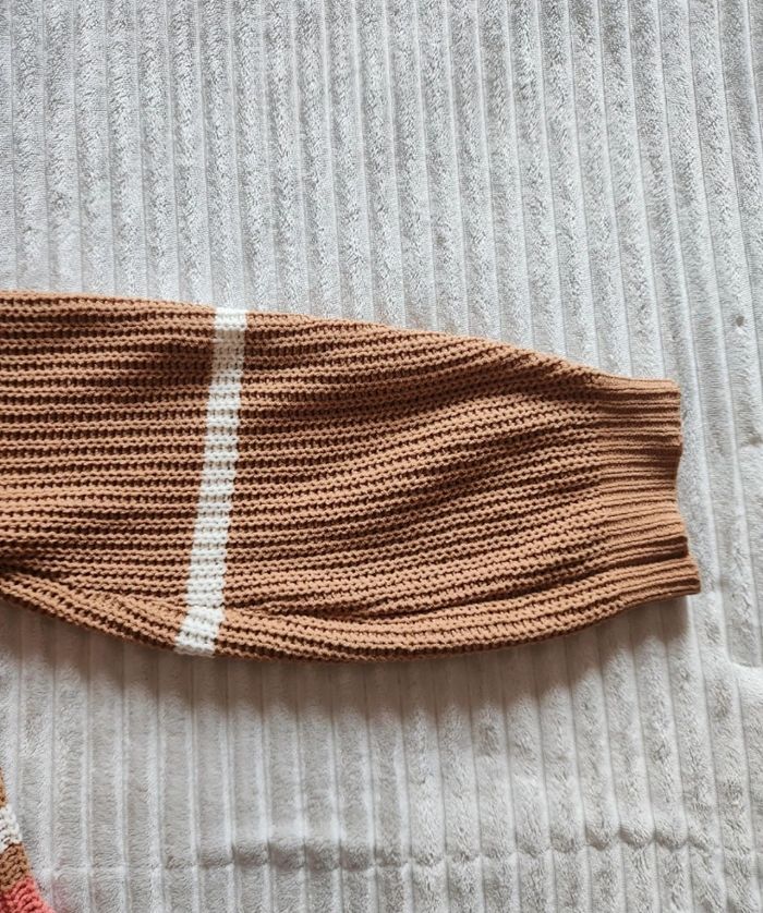 Pull col roulé Natura – Taille L – Maille épaisse – Très bon état - photo numéro 7