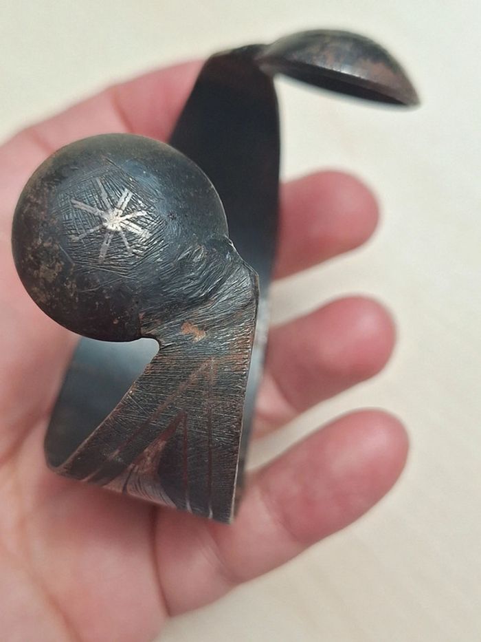 💎 Élégant bracelet en bois sculpté 💎 - photo numéro 7