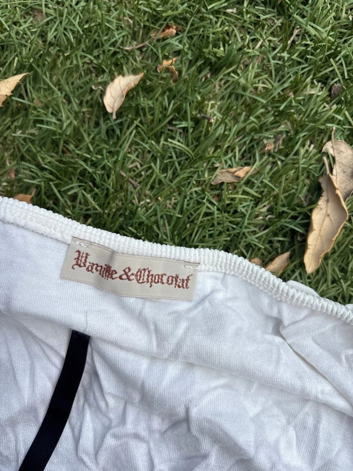 Haut Vanille&chocolat taille 38 - photo numéro 3